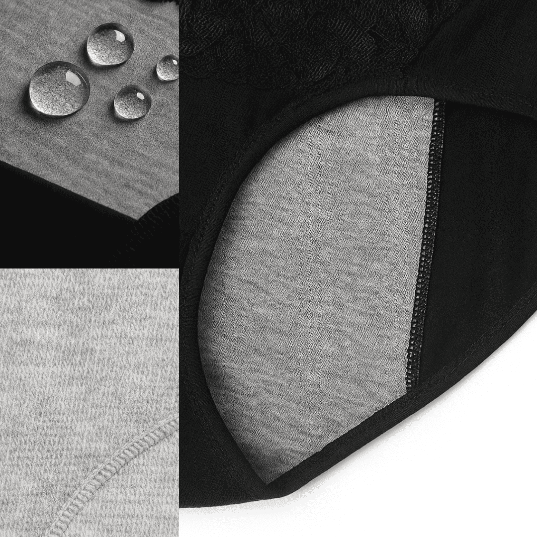 Confortia™ – La culotte anti-fuite élégante & confortable